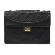 Chanel Vintage Pre-owned Laeder chanel-vskor Black, Dam