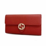 Gucci Vintage Pre-owned Laeder plnbcker Red, Dam