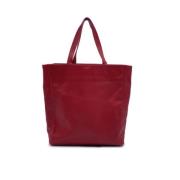 Yves Saint Laurent Vintage Pre-owned Laeder totevskor Red, Dam