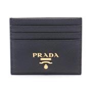 Prada Vintage Pre-owned Laeder plnbcker Black, Dam