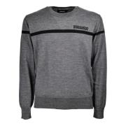 Dsquared2 Modern Regular Fit Pullover Tröja Gray, Herr