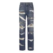 Dolce & Gabbana Rivna Breda Ben Jeans Blue, Dam