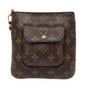 Louis Vuitton Vintage Pre-owned Canvas kuvertvskor Brown, Dam