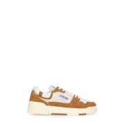 Autry Brun Mocka Sneakers Brown, Herr