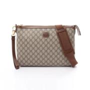 Gucci Vintage Pre-owned Laeder gucci-vskor Beige, Herr