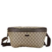 Gucci Vintage Pre-owned Laeder gucci-vskor Beige, Dam