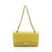 Chanel Vintage Pre-owned Laeder chanel-vskor Yellow, Dam