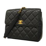 Chanel Vintage Pre-owned Laeder chanel-vskor Black, Dam