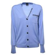 PS By Paul Smith Cardigans Blue, Dam