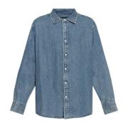 Rag & Bone Denim skjorta Corbin Blue, Herr