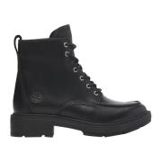 Timberland Svarta Mid Lace-up Damskor Black, Dam