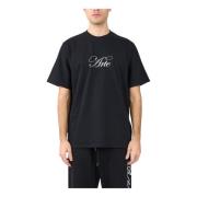 Arte Antwerp Tryckt Fram T-shirt Black, Herr