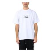 Arte Antwerp Tryckt Fram T-shirt White, Herr