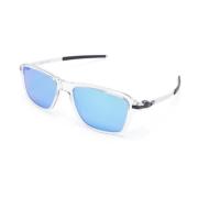 Oakley Transparent Wayfarer Solglasögon med Spegellinser Blue, Unisex