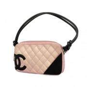 Chanel Vintage Pre-owned Laeder chanel-vskor Pink, Dam