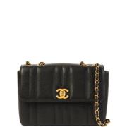 Chanel Vintage Pre-owned Laeder chanel-vskor Black, Dam