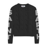 MC2 Saint Barth Crewneck Tröja Black, Dam