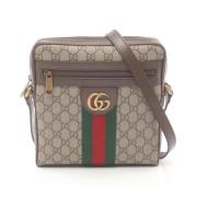 Gucci Vintage Pre-owned Laeder gucci-vskor Beige, Dam