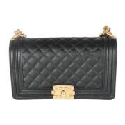 Chanel Vintage Pre-owned Laeder chanel-vskor Black, Dam