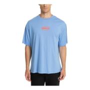 Emporio Armani EA7 Mönstrad Logotyp T-shirt Blue, Herr