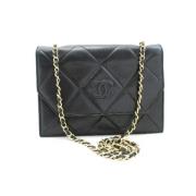 Chanel Vintage Pre-owned Laeder chanel-vskor Black, Dam