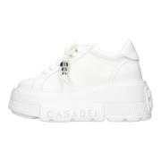 Casadei Sneakers Vit White, Dam