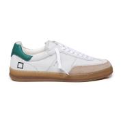 D.a.t.e. Vita kalvskinn sportiga sneakers White, Herr