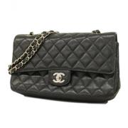 Chanel Vintage Pre-owned Laeder chanel-vskor Black, Dam