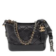 Chanel Vintage Pre-owned Laeder chanel-vskor Black, Dam