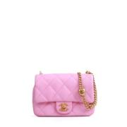 Chanel Vintage Pre-owned Laeder chanel-vskor Pink, Dam