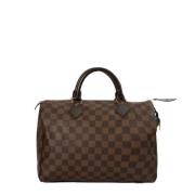 Louis Vuitton Vintage Pre-owned Canvas handvskor Brown, Dam