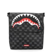 Sprayground Haj Messenger Väska Black, Herr