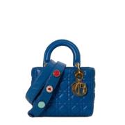 Dior Vintage Pre-owned Laeder dior-vskor Blue, Dam