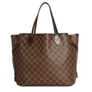 Louis Vuitton Vintage Pre-owned Canvas louis-vuitton-vskor Brown, Dam