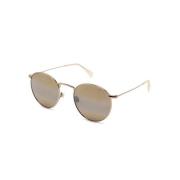 Maui Jim Pukaua H667-16A Shiny Light Gold W/Yellow Sunglasses Yellow, ...