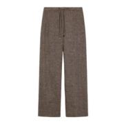 Max Mara Bruna joggingbyxor med dragsko Brown, Dam