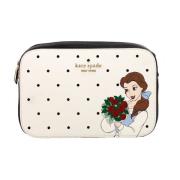 Kate Spade Stilren Liten Kamera Crossbodyväska Vit White, Dam