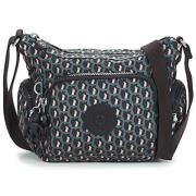 Kipling Mini Axelväska Svart Multicolor, Dam