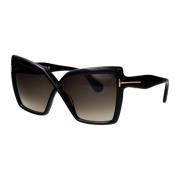 Tom Ford Stiliga solglasögon Ft1195/S Black, Dam