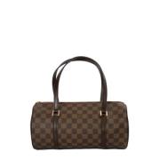 Louis Vuitton Vintage Pre-owned Canvas louis-vuitton-vskor Brown, Dam