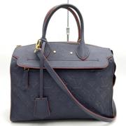 Louis Vuitton Vintage Pre-owned Laeder louis-vuitton-vskor Blue, Dam