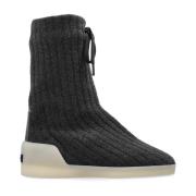 Fear Of God Ankelboots Moc Knit Hi Gray, Dam