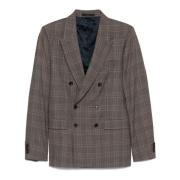 Paul Smith Brun Rutig Ullblazer Brown, Herr