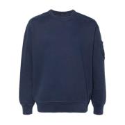 C.p. Company Blå Estate Sweatshirt Blue, Herr