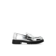 Tory Burch Lug loafers skor Gray, Dam