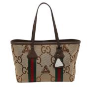 Gucci Vintage Pre-owned Laeder gucci-vskor Beige, Dam