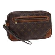 Louis Vuitton Vintage Pre-owned Laeder kuvertvskor Brown, Dam