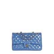 Chanel Vintage Pre-owned Laeder chanel-vskor Blue, Dam