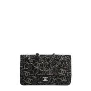 Chanel Vintage Pre-owned Canvas chanel-vskor Black, Dam