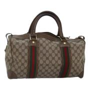 Gucci Vintage Pre-owned Laeder handvskor Beige, Dam